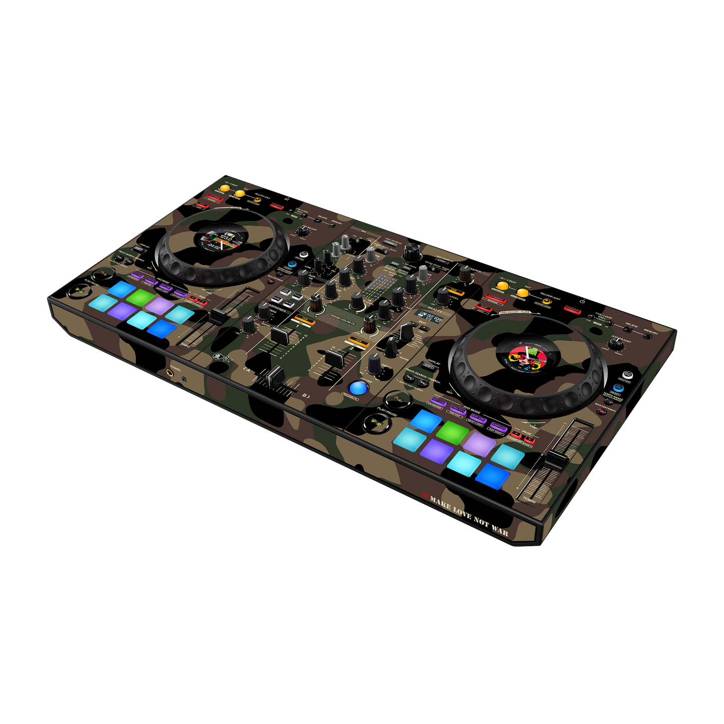 Pioneer DJ DDJ 800 Skin - Hvid