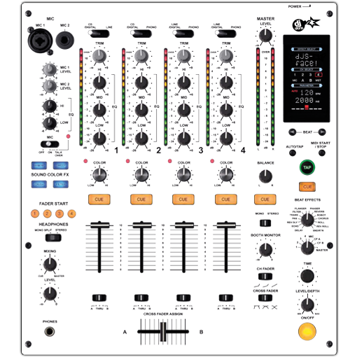 Pioneer DJ DJM 800 Skin - Flere varianter