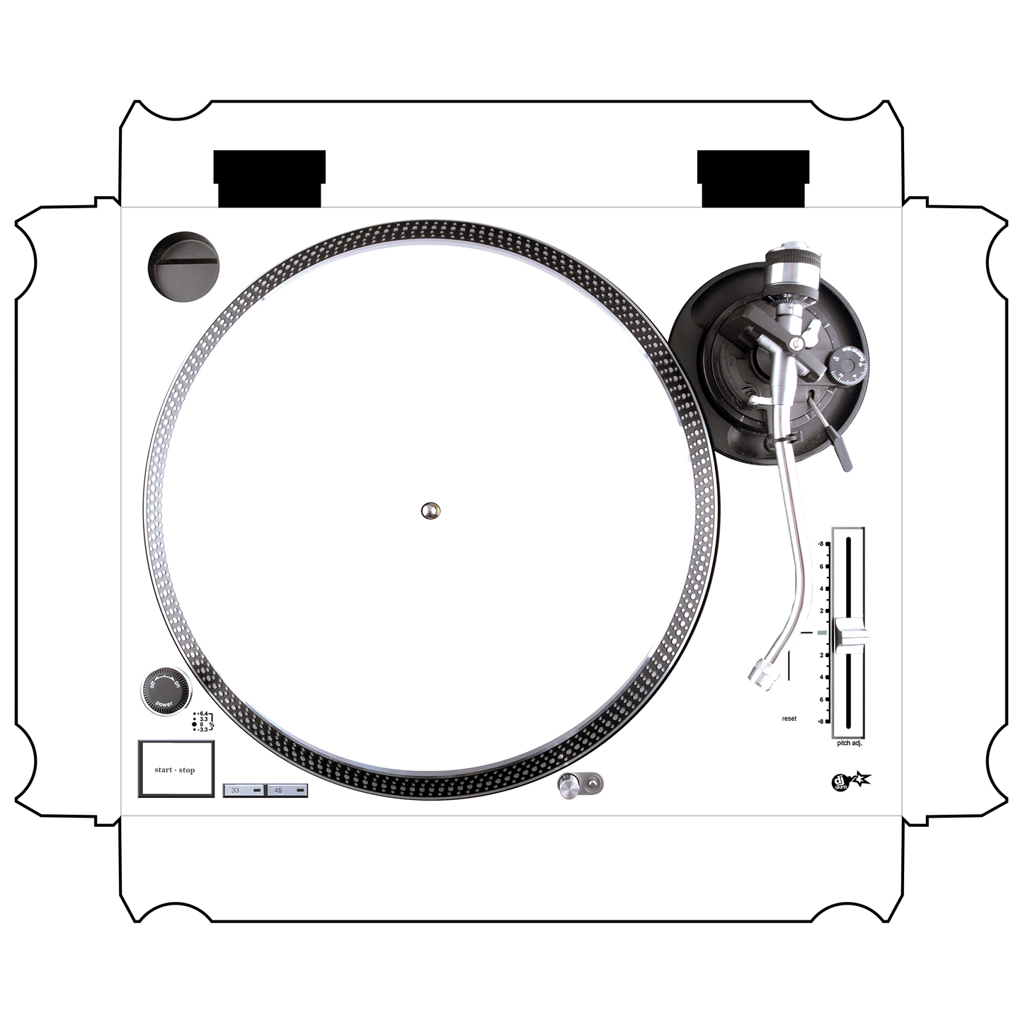 Technics 1200 / 1210 MK2 Skin - Flere varianter