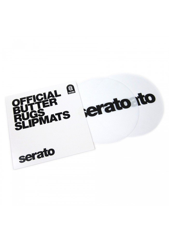 Serato butter rug slipmat 12" white