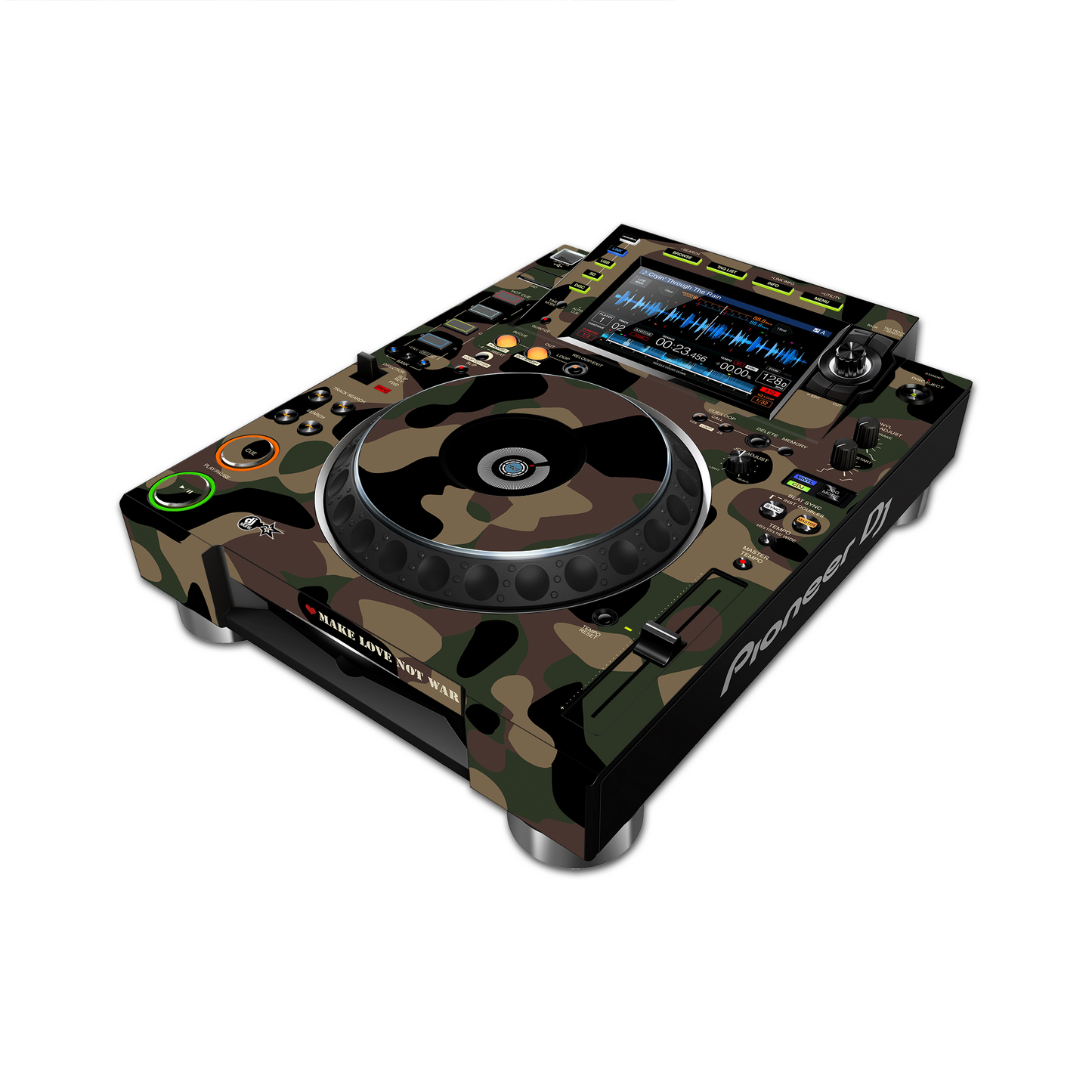 Pioneer DJ CDJ 2000 NEXUS 2 Skin - Hvid