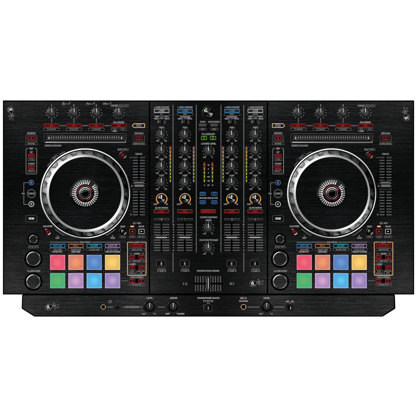 Pioneer DJ DDJ SX3 Skin - Flere varianter